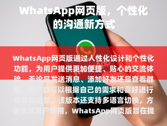 个性化设置与自定义选项